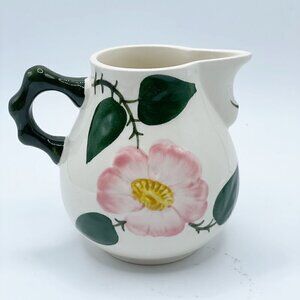 Villeroy & Boch Wildrose Creamer Porcelain Hand Painted Vintage 70s W. Germany